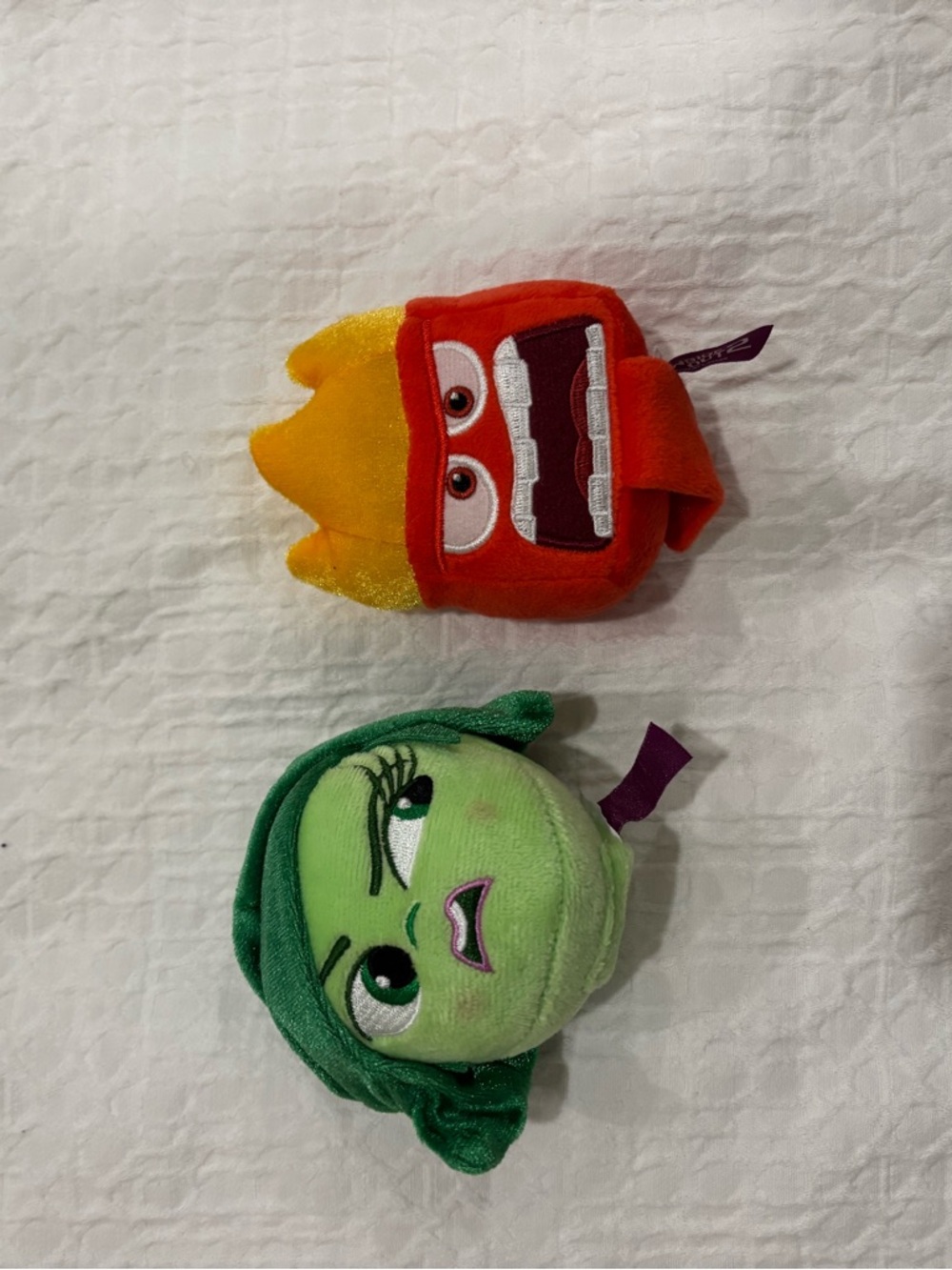 Disney Plush Set Disgust and Anger for Disneyland headband
